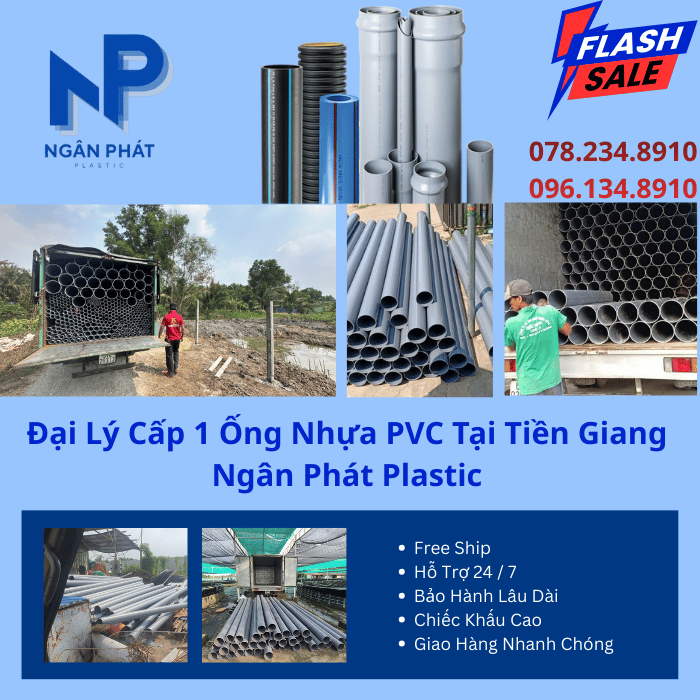 Đại Lý Cấp 1 Ống Nhựa PVC Tại Tiền Giang