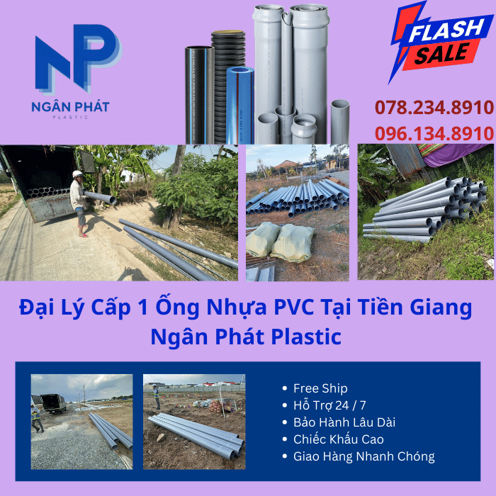 Đại Lý Cấp 1 Ống Nhựa PVC Tại Tiền Giang