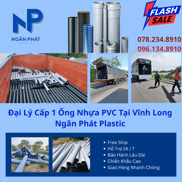 Đại Lý Cấp 1 Ống Nhựa PVC Tại Vĩnh Long