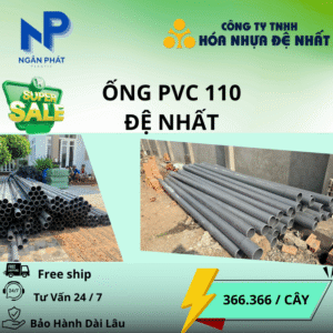 Ống Nhựa D110 Đệ Nhất