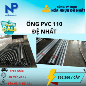 Ống Nhựa D110 Đệ Nhất