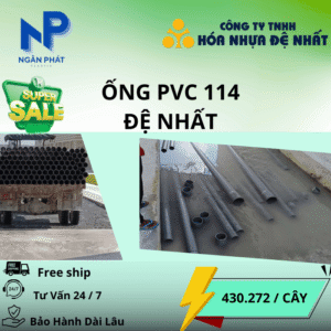 Ống Nhựa D114 Đệ Nhất