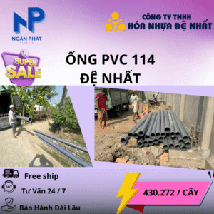 Ống Nhựa D114 Đệ Nhất