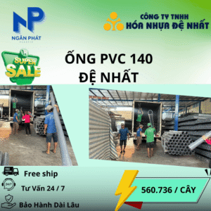 Ống Nhựa D140 Đệ Nhất