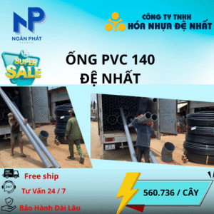 Ống Nhựa D140 Đệ Nhất