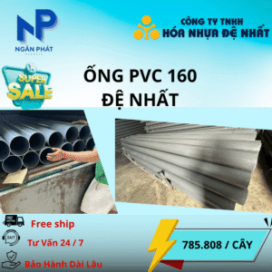 Ống Nhựa D160 Đệ Nhất