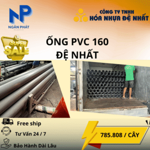 Ống Nhựa D160 Đệ Nhất