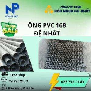 Ống Nhựa D168 Đệ Nhất