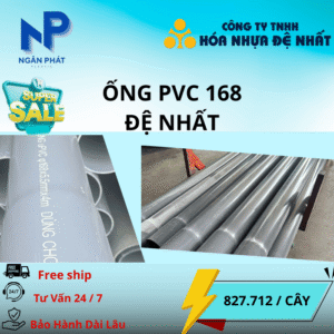 Ống Nhựa D168 Đệ Nhất