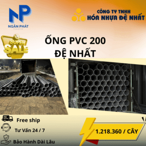 Ống Nhựa D200 Đệ Nhất