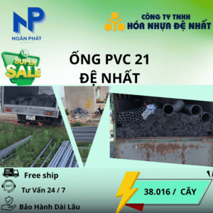 Ống Nhựa D21 Đệ Nhất