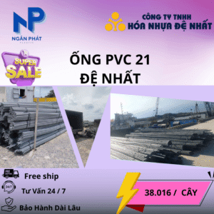 Ống Nhựa D21 Đệ Nhất