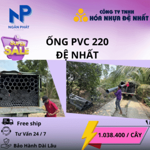 Ống Nhựa D220 Đệ Nhất