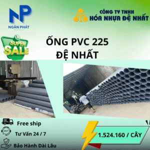 Ống Nhựa D225 Đệ Nhất