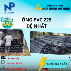 Ống Nhựa D225 Đệ Nhất