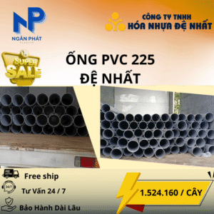 Ống Nhựa D225 Đệ Nhất