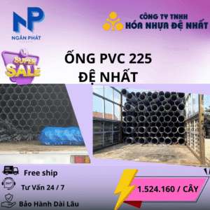 Ống Nhựa D225 Đệ Nhất