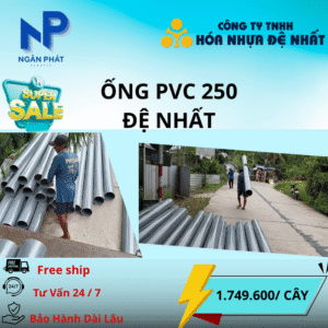 Ống Nhựa D250 Đệ Nhất