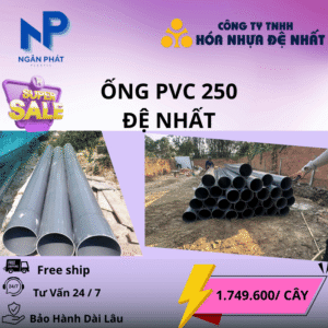 Ống Nhựa D250 Đệ Nhất