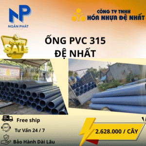 Ống Nhựa D315 Đệ Nhất