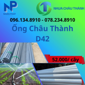 Ống Nhựa D42 Châu Thành Giá Rẻ