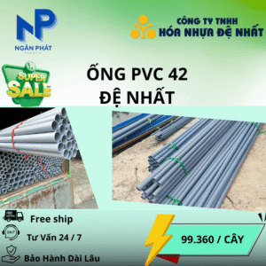 Ống Nhựa D42 Đệ Nhất
