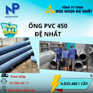 Ống Nhựa D450 Đệ Nhất