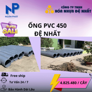 Ống Nhựa D450 Đệ Nhất