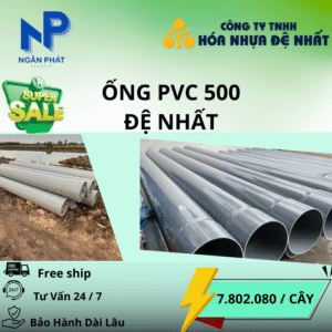 Ống Nhựa D500 Đệ Nhất