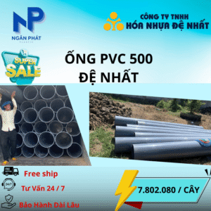 Ống Nhựa D500 Đệ Nhất