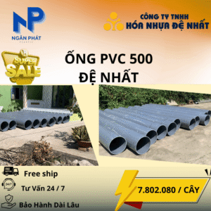 Ống Nhựa D500 Đệ Nhất