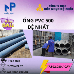Ống Nhựa D500 Đệ Nhất