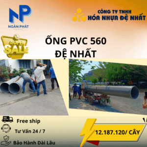 Ống Nhựa D560 Đệ Nhất