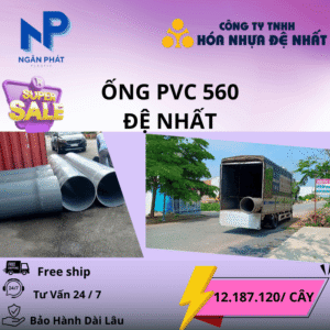 Ống Nhựa D560 Đệ Nhất
