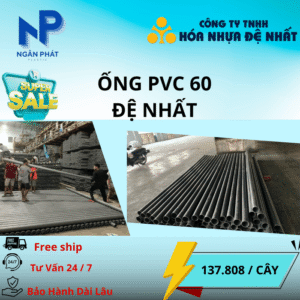 Ống Nhựa D60 Đệ Nhất