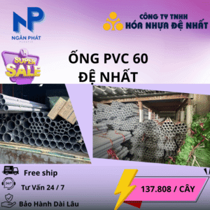 Ống Nhựa D60 Đệ Nhất