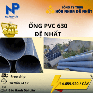 Ống Nhựa D630 Đệ Nhất