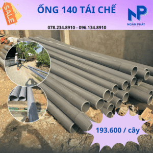 Ống Nhựa PVC 140 Giá Tốt