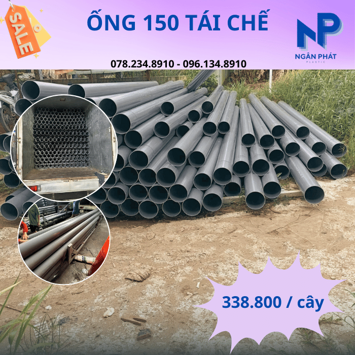 Ống Nhựa PVC 150 Giá Tốt Ống Nhựa PVC 150 Giá Tốt