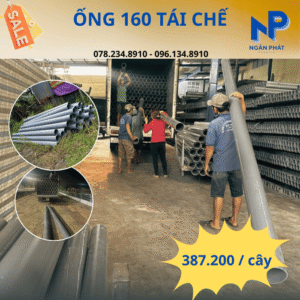 Ống Nhựa PVC 160 Giá Tốt