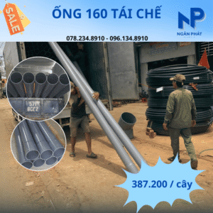 Ống Nhựa PVC 160 Giá Tốt