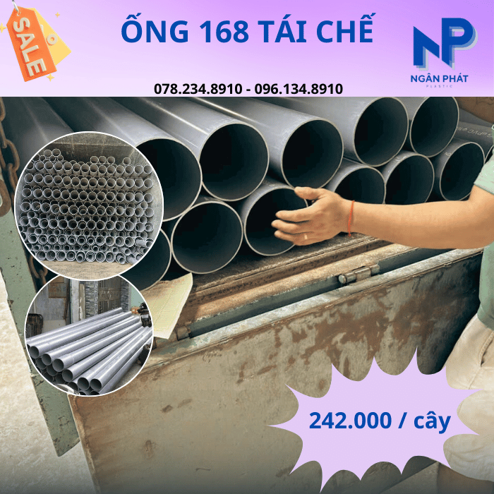 Ống Nhựa PVC 168 Giá Tốt Ống Nhựa PVC 168 Giá Tốt