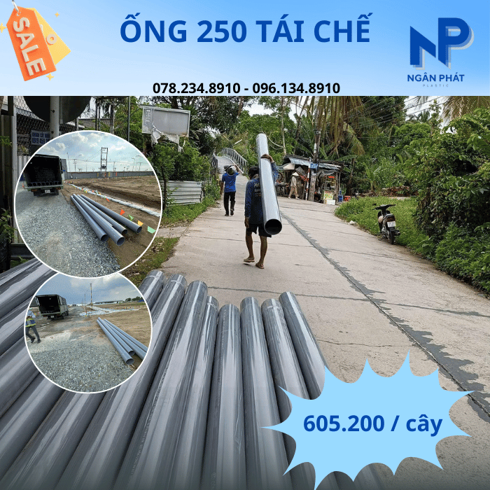 Ống Nhựa PVC 250 Giá Tốt Ống Nhựa PVC 250 Giá Tốt