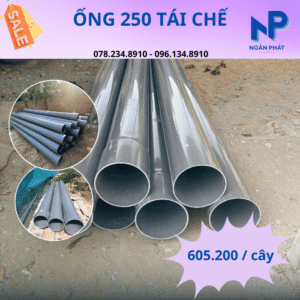 Ống Nhựa PVC 250 Giá Tốt