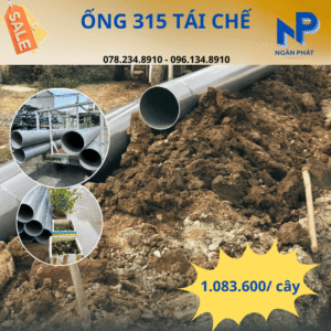 Ống Nhựa PVC 315 Giá Tốt