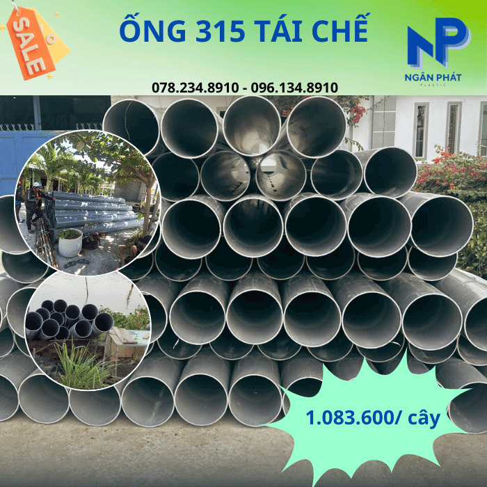 Ống Nhựa PVC 315 Giá Tốt