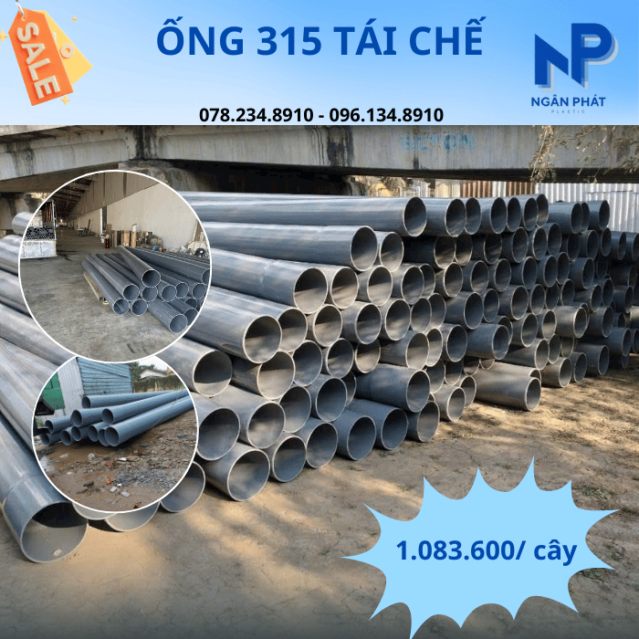 Ống Nhựa PVC 315 Giá Tốt