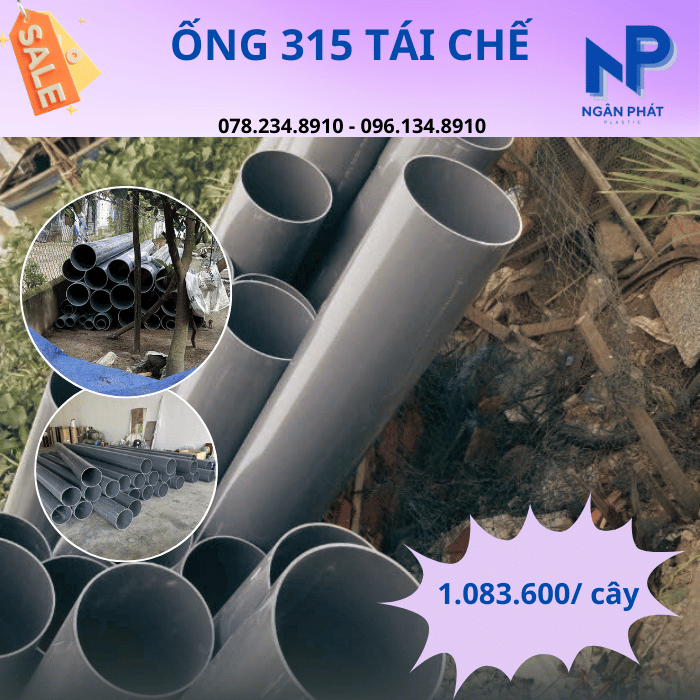 Ống Nhựa PVC 315 Giá Tốt