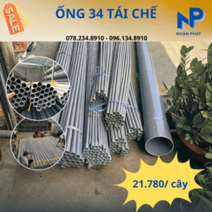 Ống Nhựa PVC 34 Giá Tốt