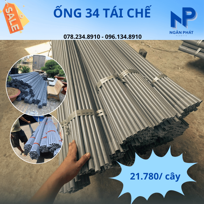 Ống Nhựa PVC 34 Giá Tốt Ống Nhựa PVC 34 Giá Tốt